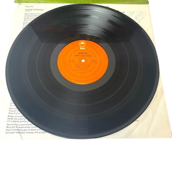 Boston Vinyl Don’t Look Back Record Excellent Condition Original Packaging - Picture 7 of 12